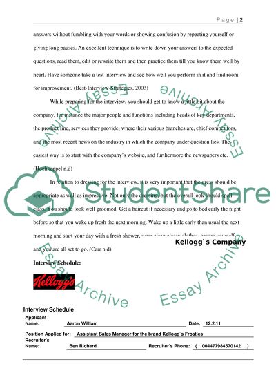 The Most Important Characteristic of the Candidate