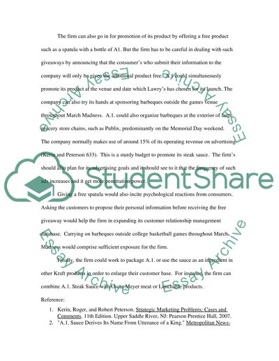 Marketing Cases Problem Solving