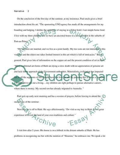 Paul is an Artist of International Fame