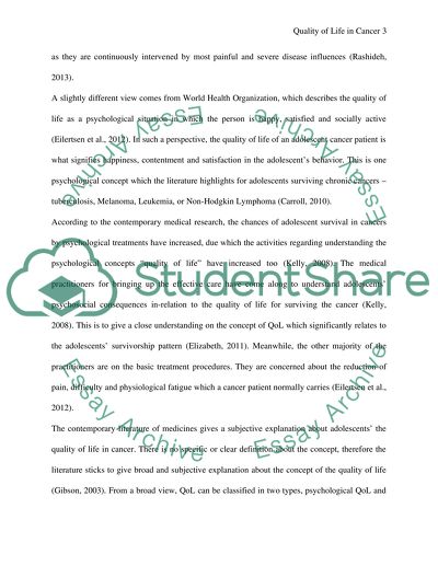 Fatigue in Adolescents with Cancer