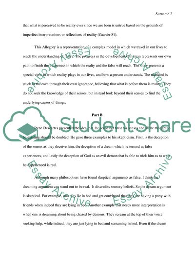 Philosophy: Allegory of the Caves