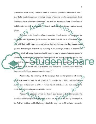 Health and social care media