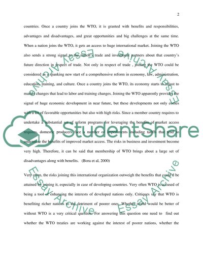 The World Without WTO