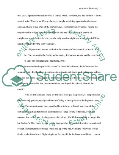 Samurai Armor and Weaponry