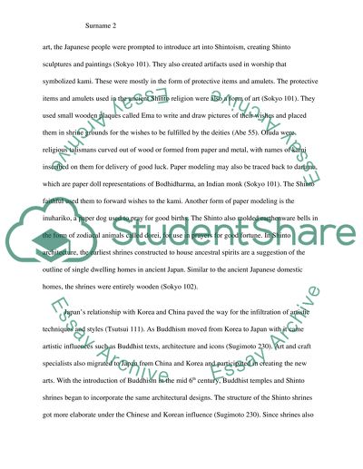 Religious Influence on Japanese Art