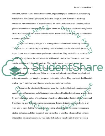 Economics of Education