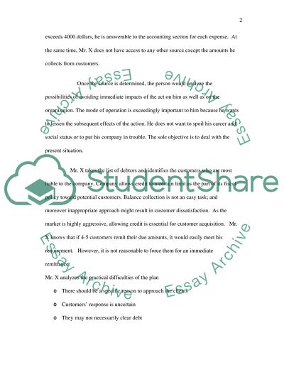 Personal understanding of crime commission