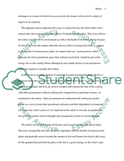 The Importance of Nuclear Power Plants