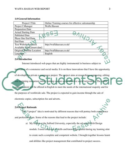 Waffa Hassan Web Report