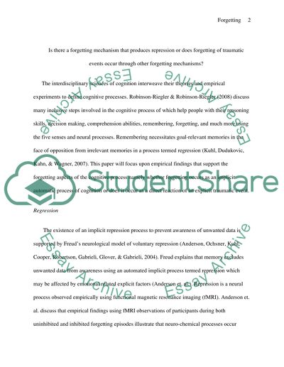 Psychological science reaction paper