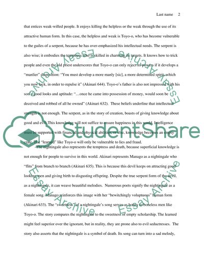 The Serpent and the Nightingale in Bewitched