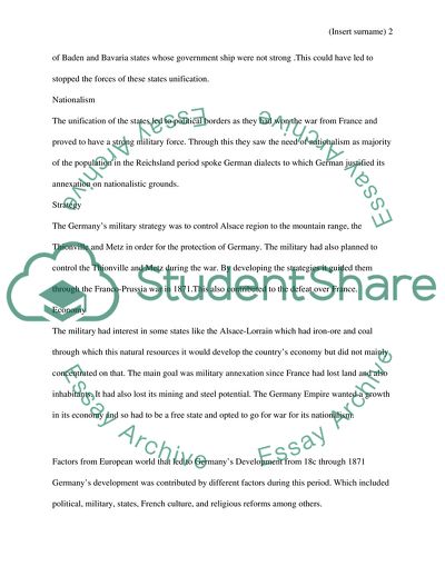 Factors That Influenced the German Boundary