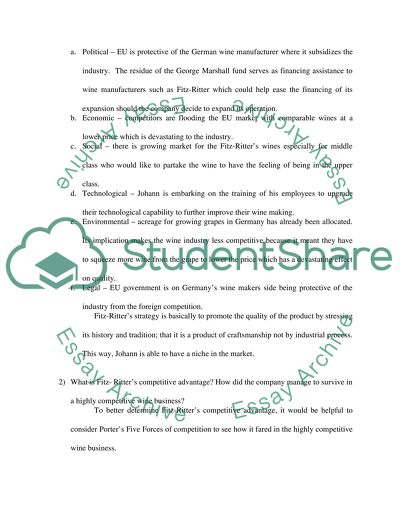 Is There a Fit Regarding the Company Strategy and Resources