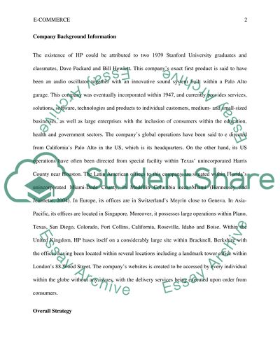 Marketing Strategy and Competition at HP