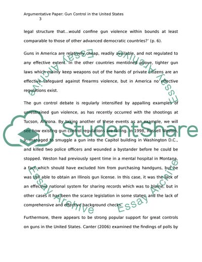 Gun Control in the United States