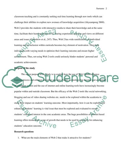 Web 2 Tools to Enhance Education