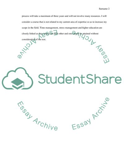 Identify My Next Steps