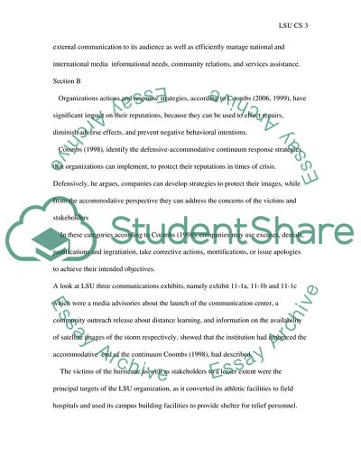 Hurricane Katrina and Louisiana State University