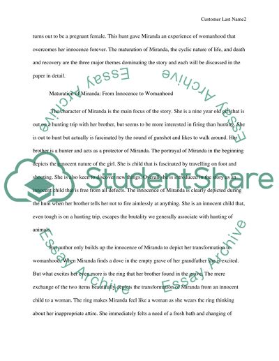 The Grave by Katherine Anne Porter