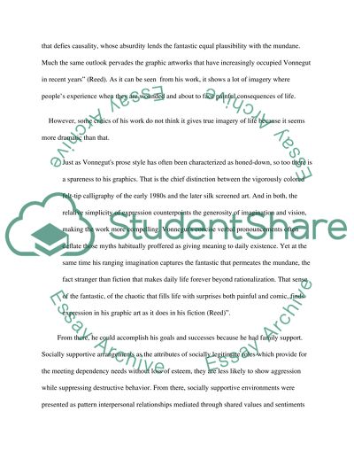 Artwork of Kurt Vonnegut