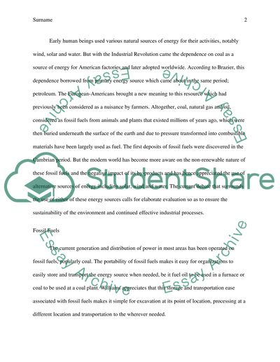 energy fuels research paper