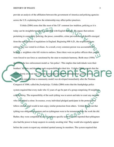 History of Police in America