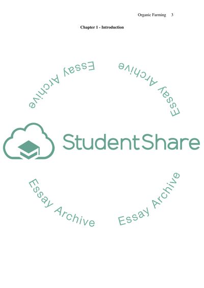 Organic Farming: Is It an Important Way of Life not Being Taken Seriously