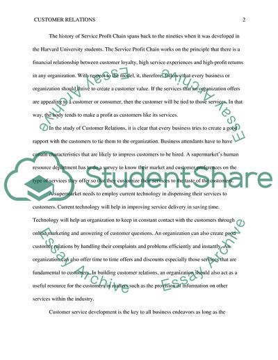 Customer Service Development