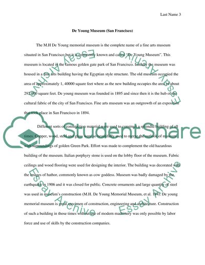 History of De Young Museum in San Francisco