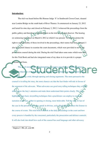 The Advocacy of Trial Book