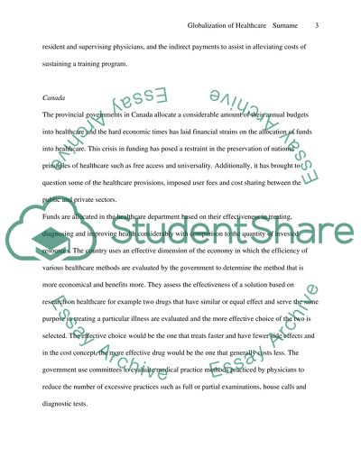 Two articles on globalization of healthcare