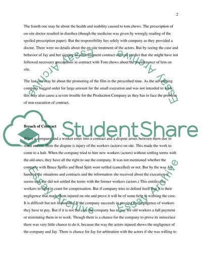 Legal Report for Jay