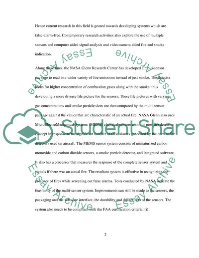 Cargo Aircraft Fire Supression