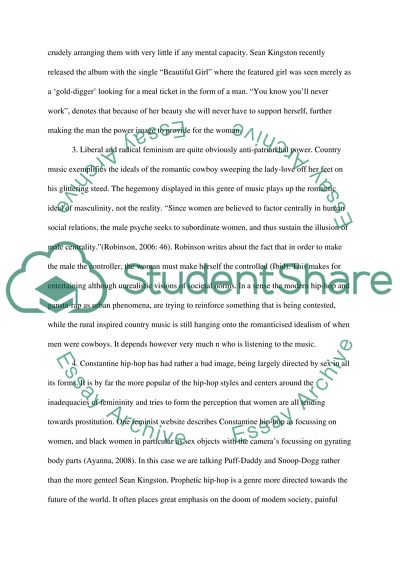 How Gender Is Portrayed in Music