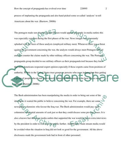 The Power of Propaganda