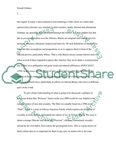 Precious in the Cultural Context of Race and Sexuality