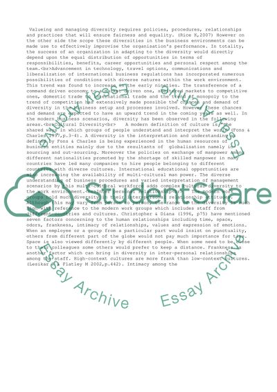 Management Diversity and Equal Opportunity