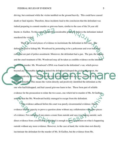 Federal rules of evidence flowchart image