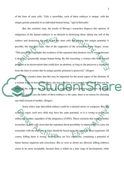 Symbolic Issues in Embryo Research