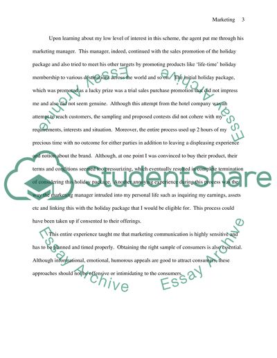 Describe either a good or a bad experience with a sales person. What made it good or bad