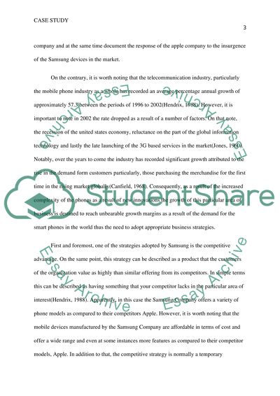 Competition between Giant Smartphone Companies