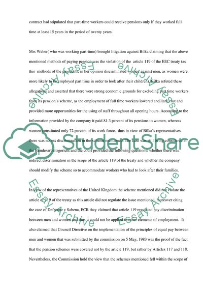 Discrimination Law in the United Kingdom