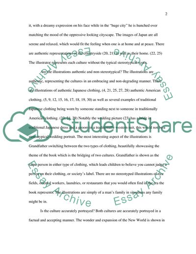 Grandfathers Journey by Allen Say