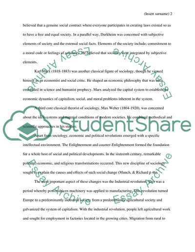 The Convergence and Divergence of the Thoughts of Marx, Weber, and Durkheim