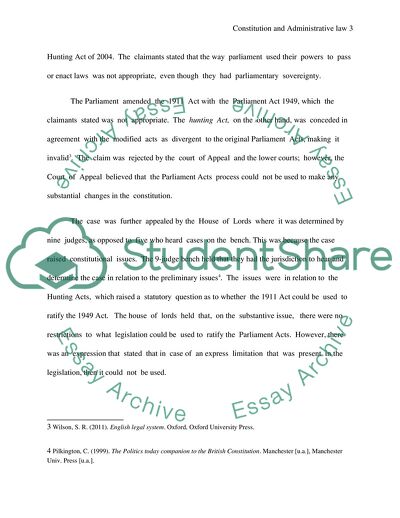 Constitutional and Administrative Law