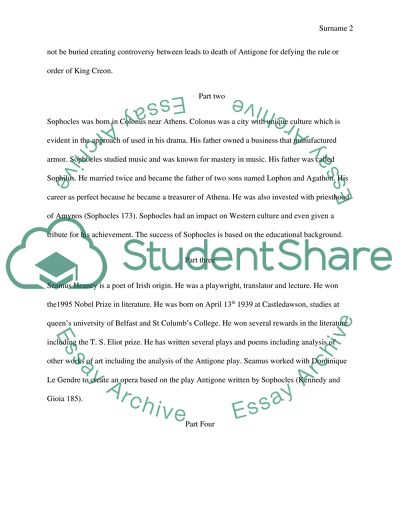 The Ascension to Power by Oedipus