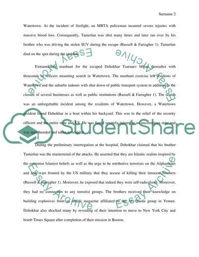 Political Crime and/or Terrorism