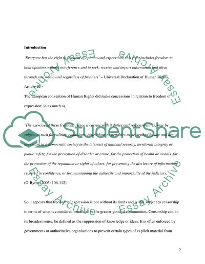 Censorship in Cinemas