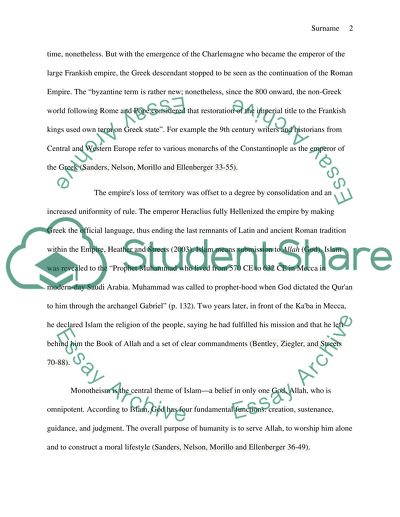 History of Civilizations Issues