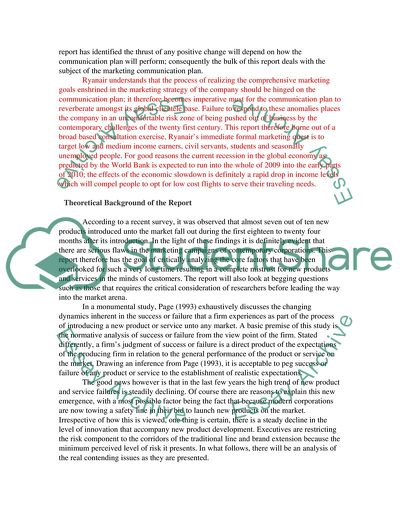 Ryanairs Marketing Communication Plan